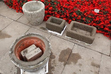 Blumengefäße - Herstellen aus Beton